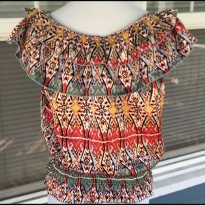 Off shoulder cute summer top